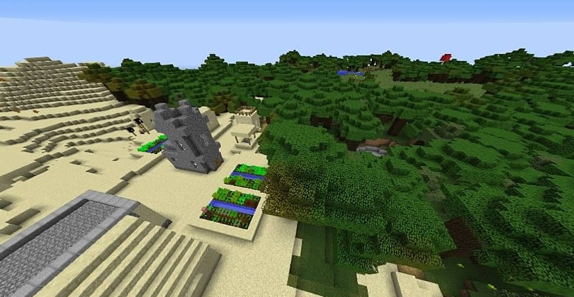Interesting Villages Seed 1 12 2 Views 232 Wminecraft Net