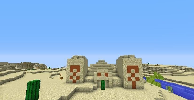 Six Villages And Two Desert Temples Seed For Minecraft 1 12 2 Views 2 Wminecraft Net