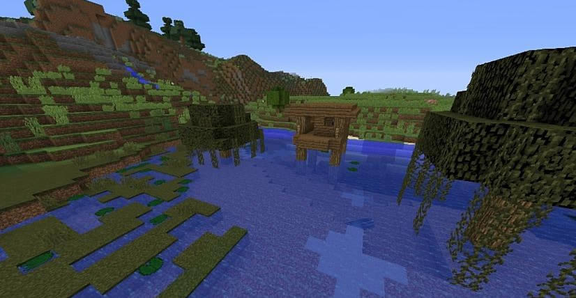 Witch S Hut And Village Seed For Minecraft 1 12 2 Views 122 Wminecraft Net
