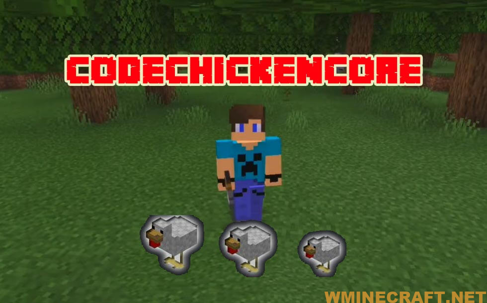 code chicken core version error with forge 1.7.10