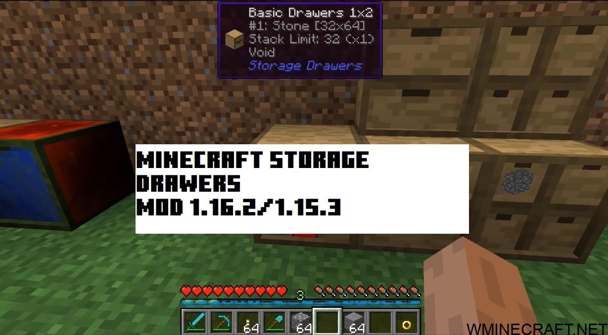 Storage Drawers Mod