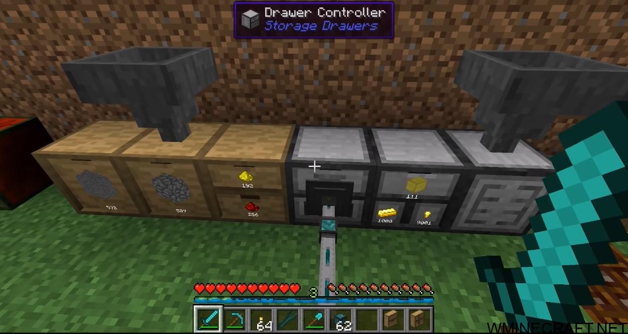 Minecraft Storage Drawers Mod 3