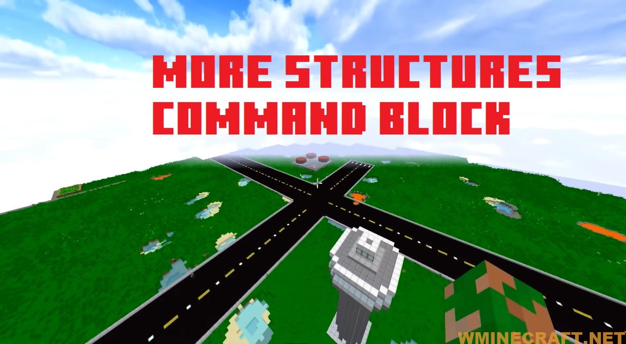 More Structures Command Block