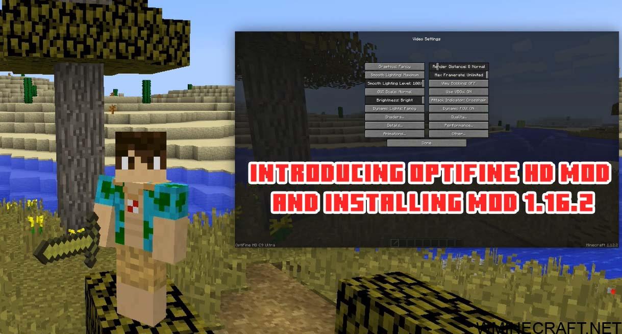 Optifine 1 17 1 16 5 Hd Mod Is A Performance Related Tool Minecraft