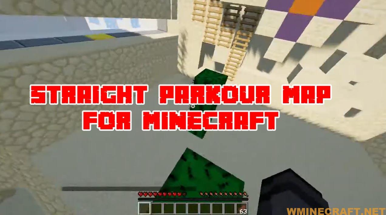 Straight Parkour Map