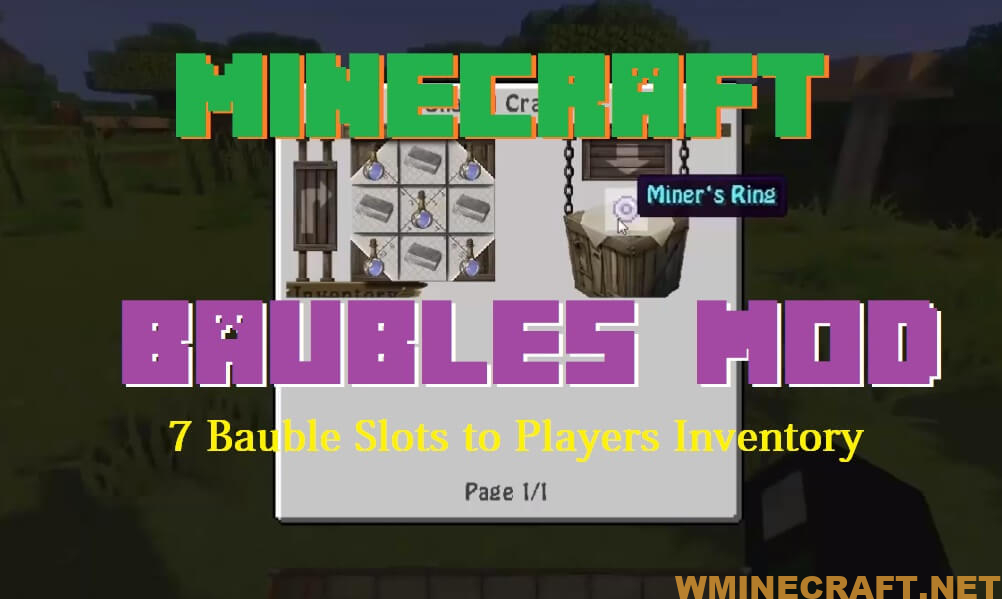 Baubles Mod 1 15 2 1 12 2 For Minecraft Add Space In The Character S Inventory