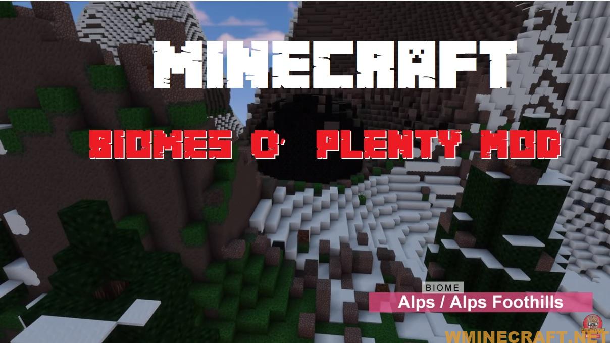 Biomes O' Plenty Mod