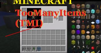 TooManyItems has access to spawners, providing a favorites list to store the items/Ph.azminecraft