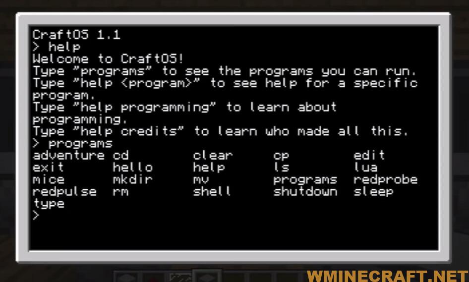 ComputerCraft Mod For Minecraft (1.12.2-1.9-1.7.10) - Computer programming