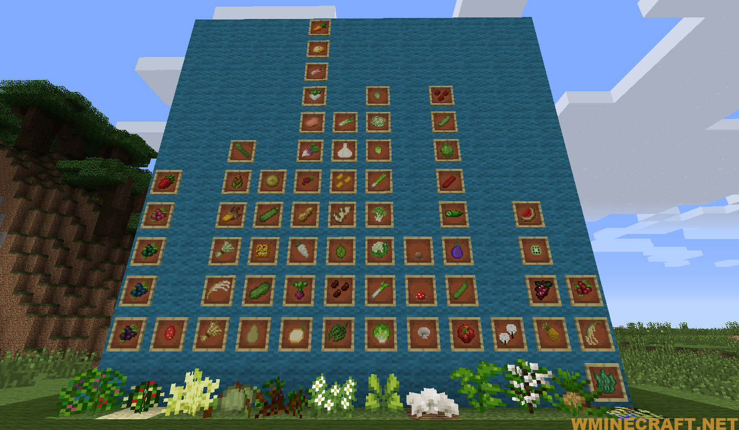Harvestcraft Mod has a lot more seed choices