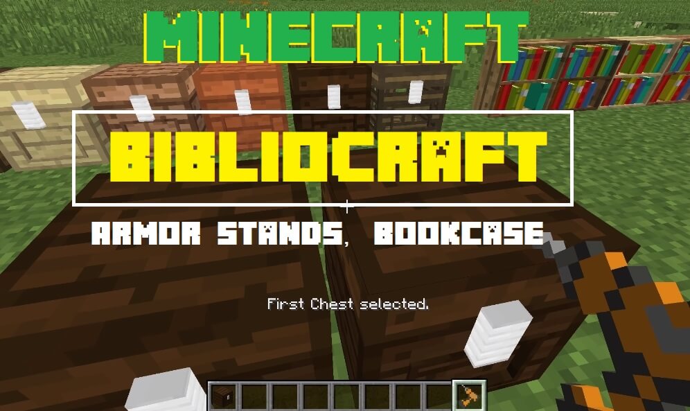 Bibliocraft Mod 1 12 2 1 11 2 Showcase Bibliocraft Minecraft
