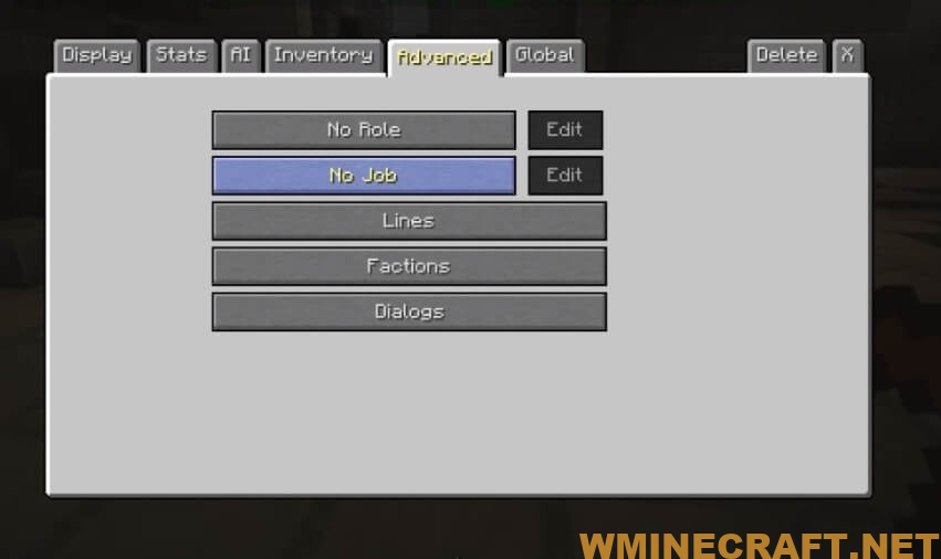 Custom NPCs Mod 1.15.2/1.12.2/1.7.10 for Minecraft