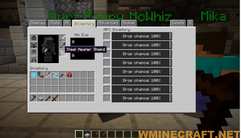 Custom NPCs Mod 1.15.2/1.12.2/1.7.10 for Minecraft