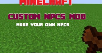 custom npcs mod preview