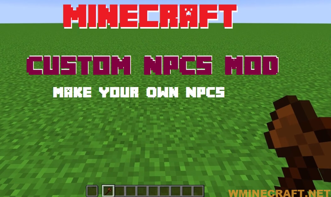 Custom Npcs Mod 1 15 2 1 12 2 1 7 10 For Minecraft