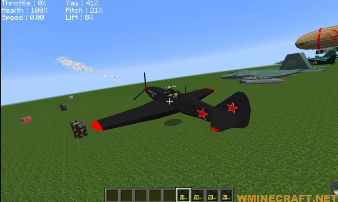 flans plane mod minecraft 1.12.2