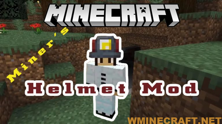 Miner’s Helmet Mod for Minecraft 1.16.5-1.15.2 (Helmet super useful ...