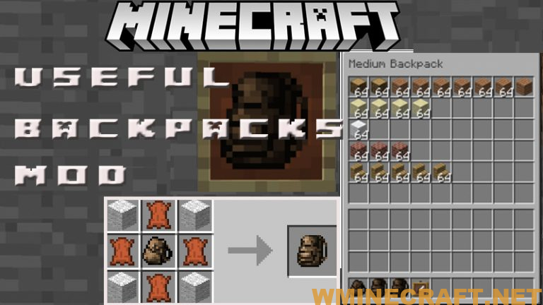 minecraft backpack mod 1.12.2 forge