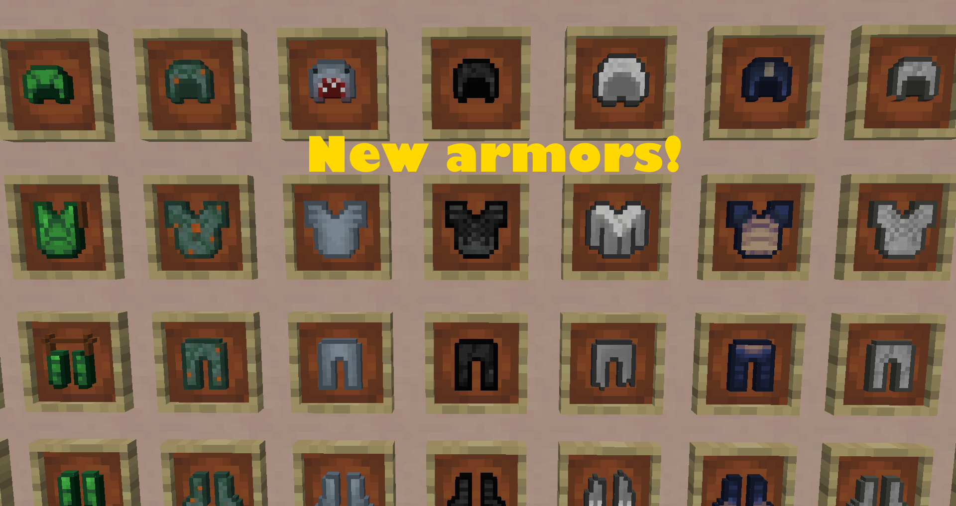 New armors to hunt for!