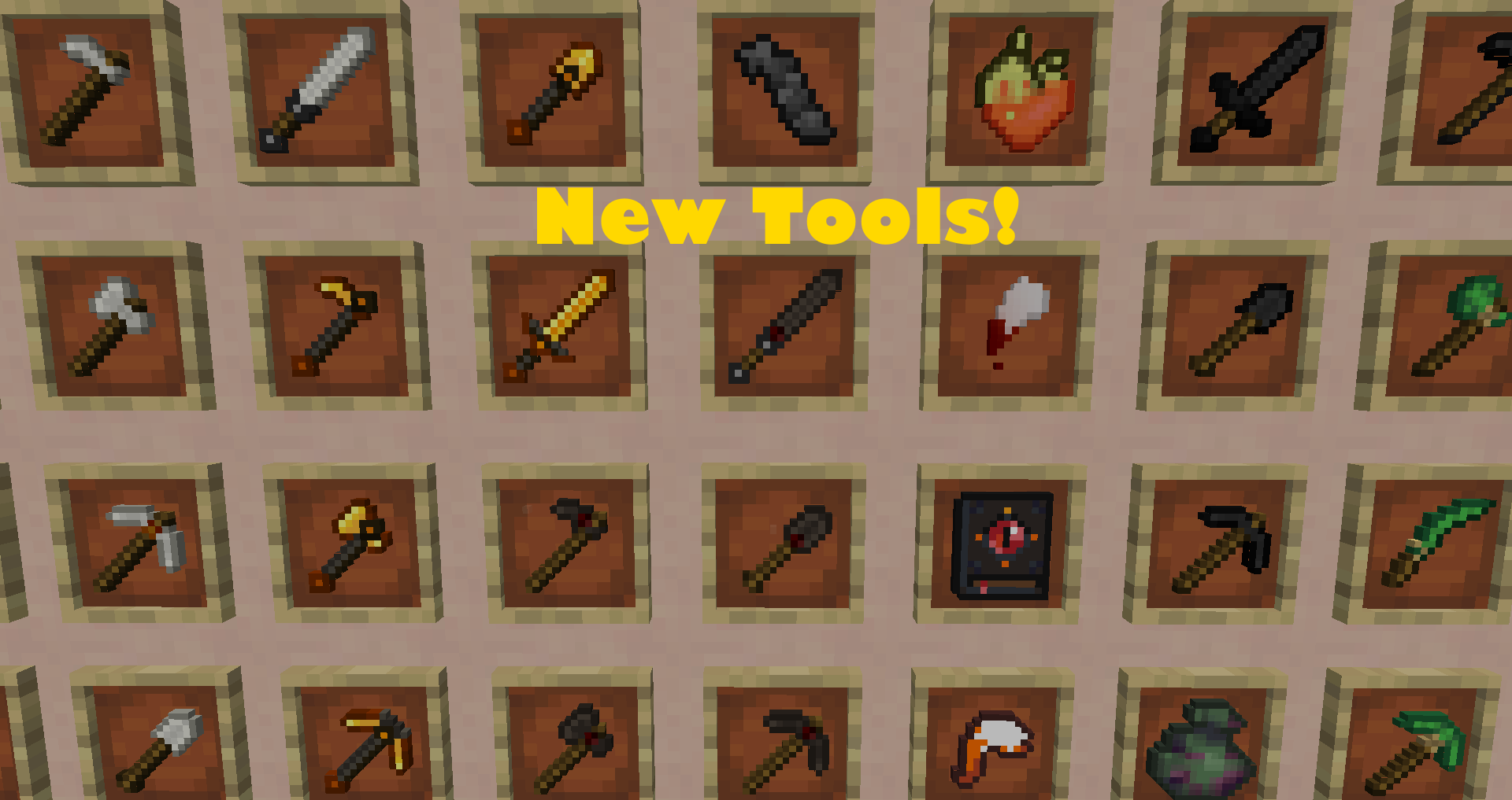 New tools to use! (including a lot of new offhand items!)