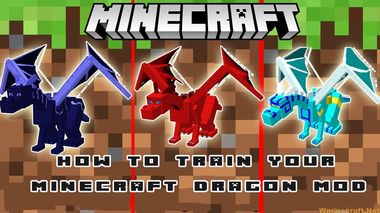 minecraft how to train your dragon mod