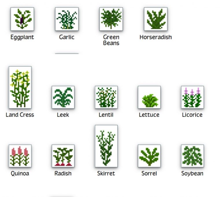 Plant Mega Pack Mod 1.12.2 for Minecraft - Theme of plants - Wminecraft.net
