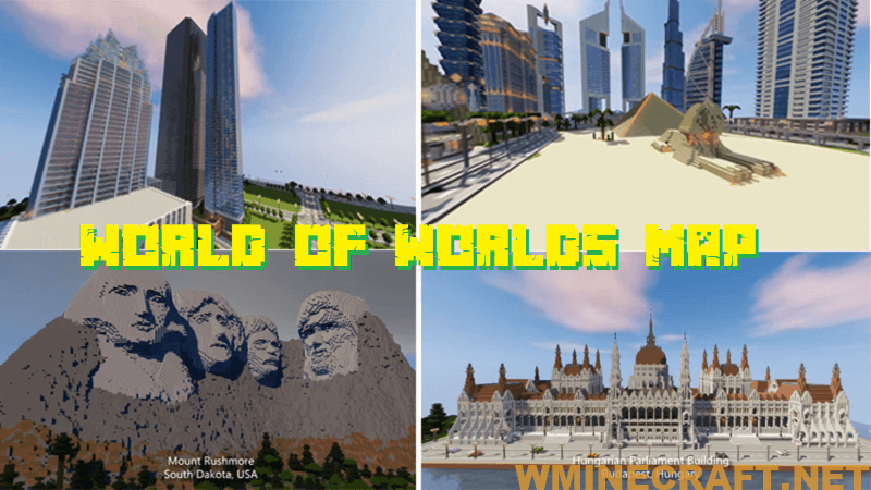 World of Worlds Map