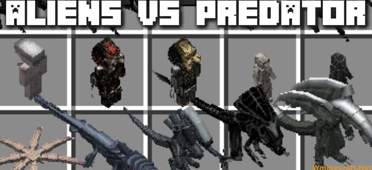 Minecraft Alien World Mod Refresh Minecraft world with Aliens vs. Predator Mod 1.12.2-1.10.2