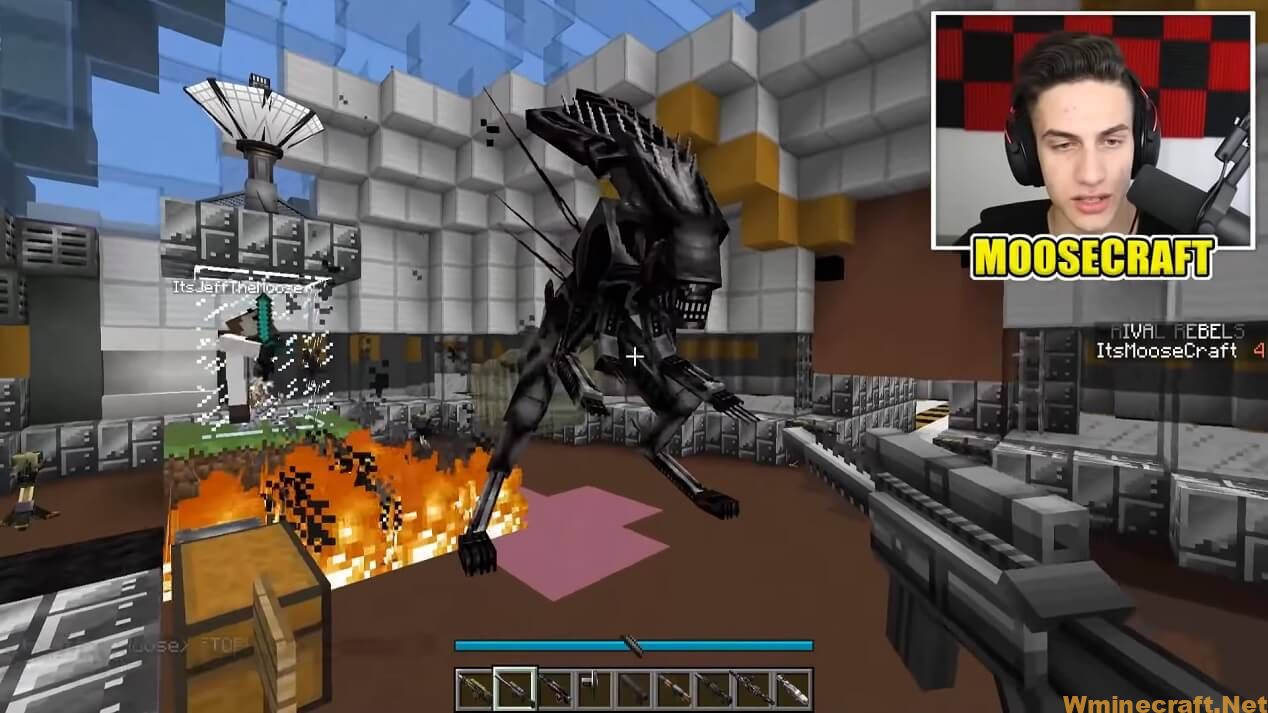 Minecraft Alien World Mod Refresh Minecraft world with Aliens vs. Predator Mod 1.12.2-1.10.2