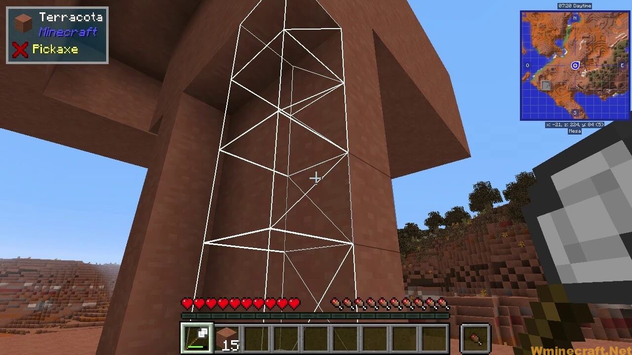 Overview of Better Builder's Wands Mod 1.12.2 for Minecraft players