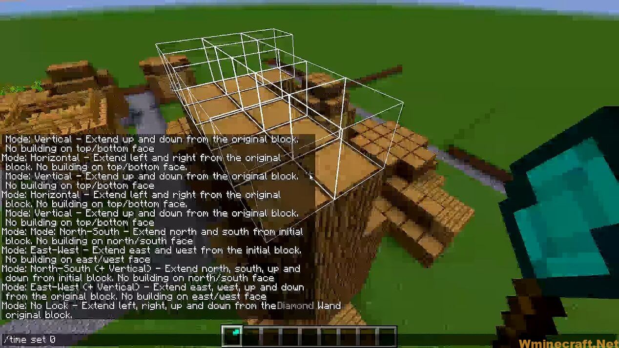 Building Wand Mod Overview of Better Builder's Wands Mod 1.12.2 for Minecraft players