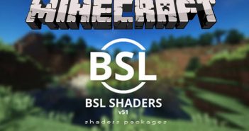 BSL Shaders Mod 1.18.1, 1.17.1 shaderpack for Minecraft bsl shaders mod minecraft logo