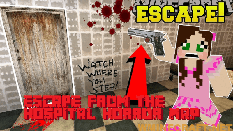 Escape from the Hospital Horror Map