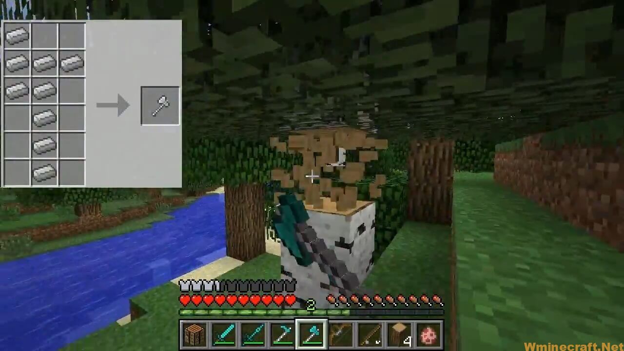 Let’s try to play Extended Workbench Mod 1.12.2 in Minecraft
