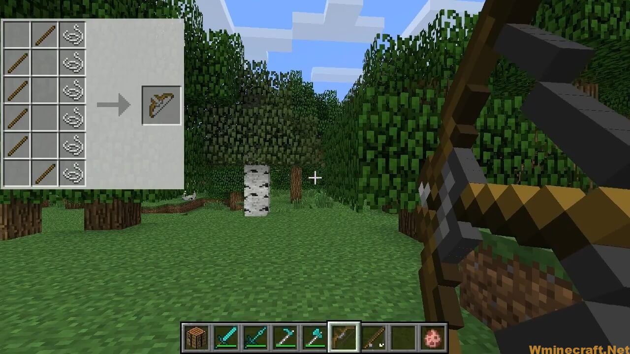 Let’s try to play Extended Workbench Mod 1.12.2 in Minecraft