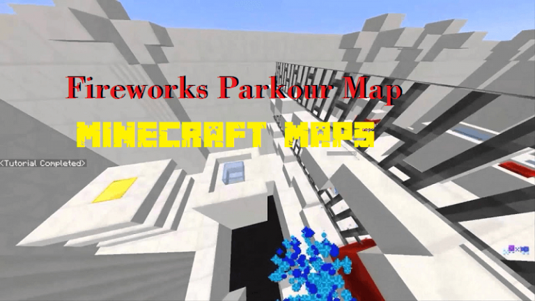 Fireworks Parkour Map – Maps for Minecraft - Wminecraft.net