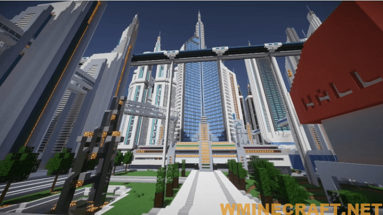 Future City Map – Maps for Minecraft - Wminecraft.net