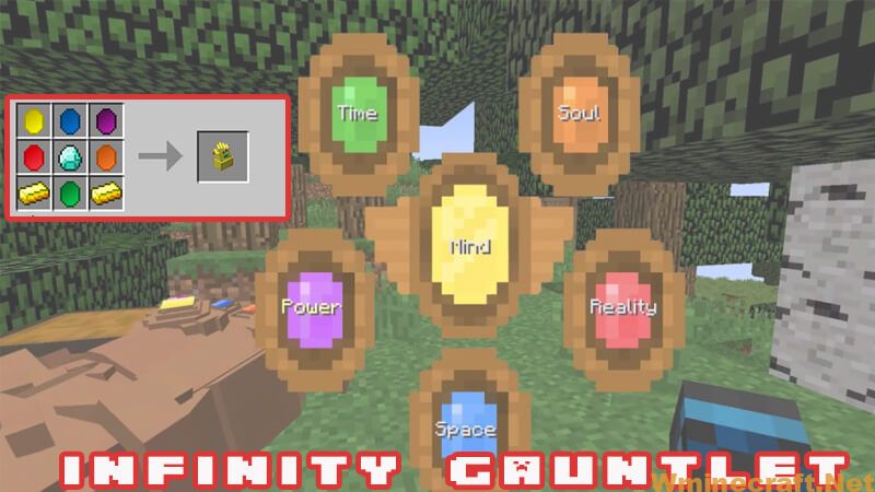 Infinity Gauntlet Mod 1 8 9 Super Power For Minecraft Game Welcome Viet Nam Magma Hdi