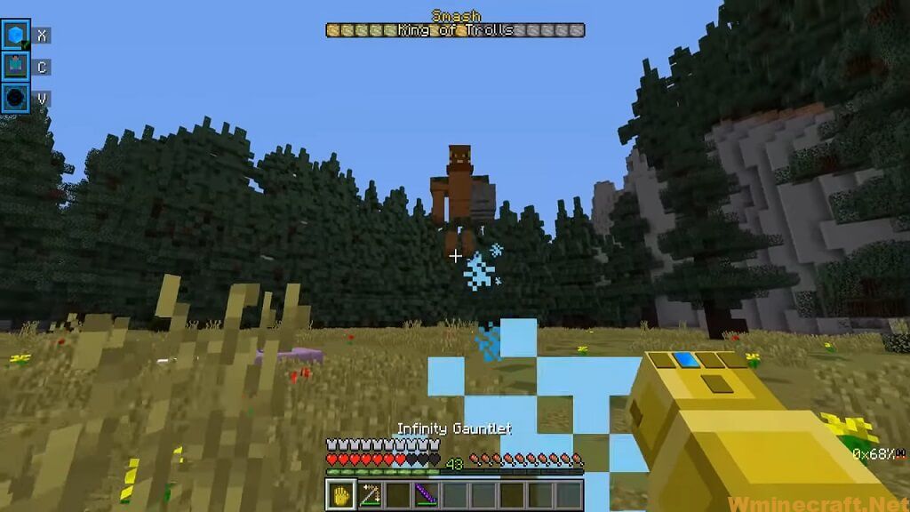 Infinity Gauntlet Mod Java Edition Infinity Gauntlet Mod 1.12.2 – Discover your powers with Infinity Gems ...