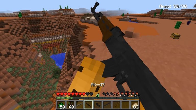 Modern Warfare Mod 1.12.2 – 3D gun model Minecraft - Wminecraft.net