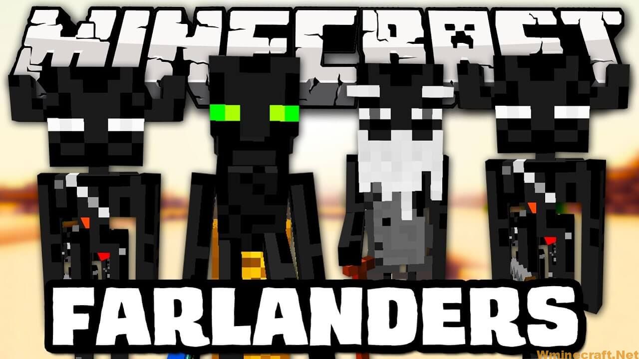 Farlanders Mod 1.16.3 is well designed to add many more amazing new Ender creatures to Minecraft which enables gamers to have larger choices to tame, trade and enemies to their battle