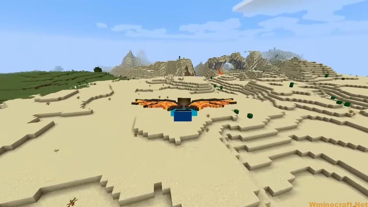 Review Wings Mod for Minecraft 【1.16.5, 1.12.2】- Flying in the sky ...
