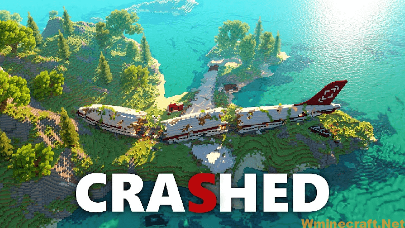 Crashed Minecraft Map