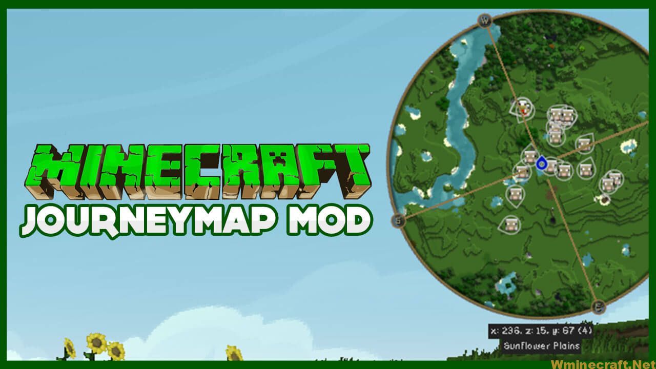 Journey Map Mod 1 18 2 1 17 1 For Minecraft Minimap Radar Type Map Wminecraft Net