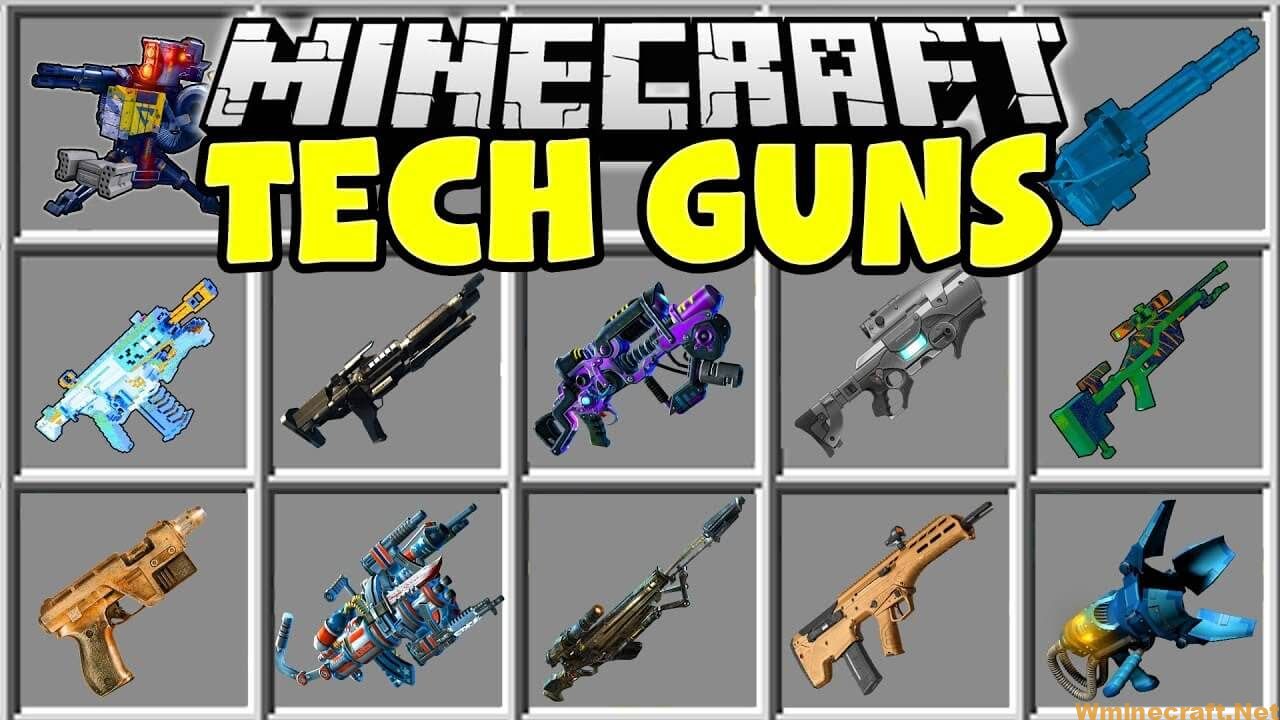 Techguns Mod 1 12 2 New Battlefield Experience With Techguns Mod Wminecraft Net