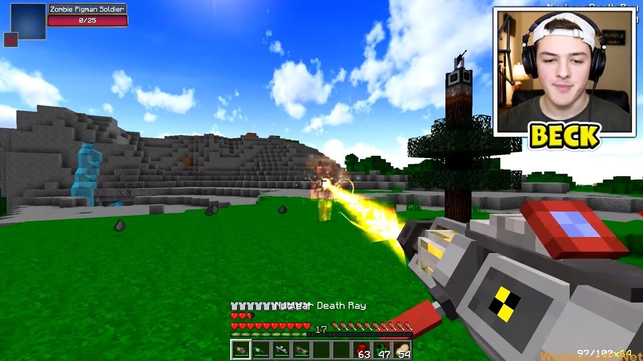 Techguns Mod Screenshot 2 World Minecraft