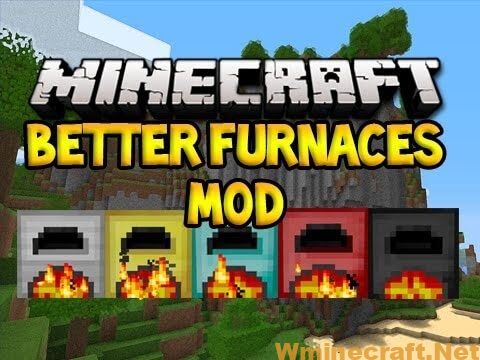 With the new version 1.7.10, Better Furnaces Mod can not only reduce your time building blocks but also enlarge the amount of your completed construction in Minecraft/ Ph: pinterest.com