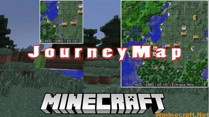 Journey Map Mod 1 18 2 1 17 1 For Minecraft Minimap Radar Type Map Wminecraft Net