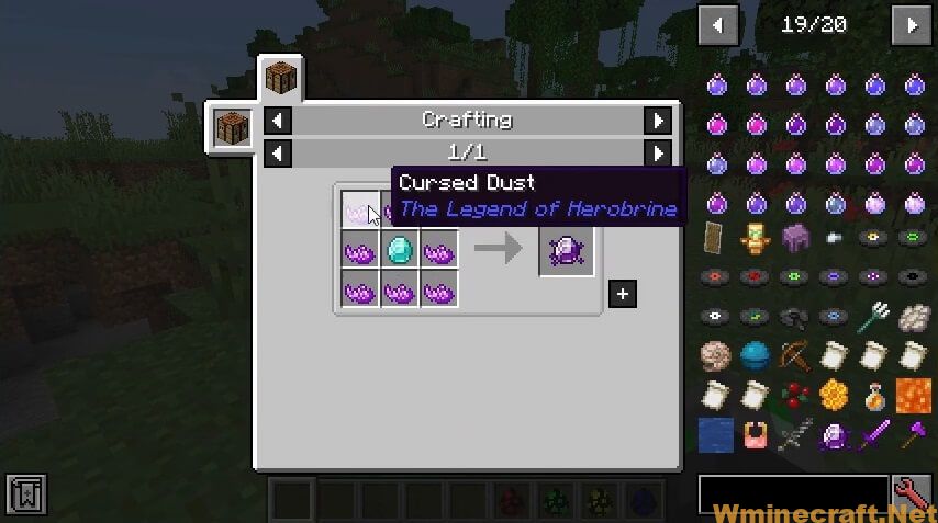 minecraft legends core 1.7.10