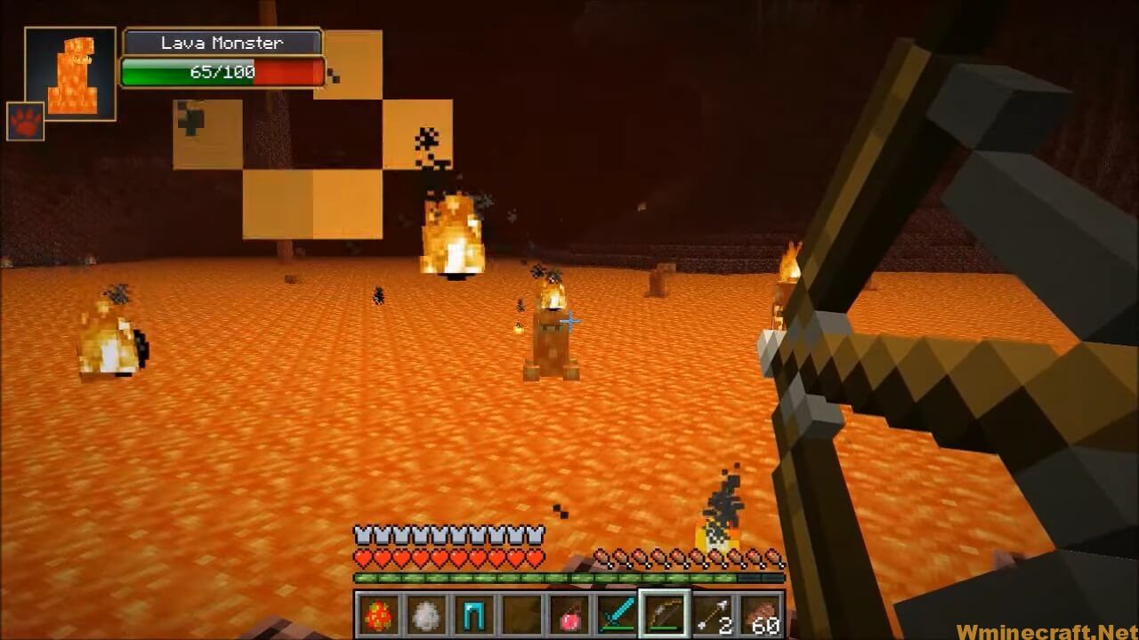 Lava Monsters Mod